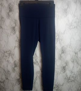 Lululemon Navy High Waisted leggings s6